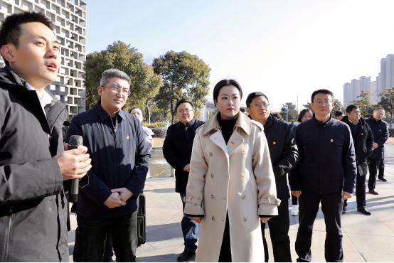 坚持党建引领 奋力争先创优丨市领导调研交通产业Ebpay党建、人才工作